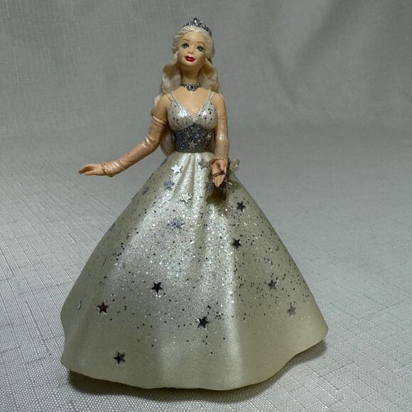 Hallmark Celebration Barbie Ornament 2001 collector series Keepsake Original Box - Picture 1 of 9